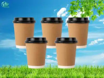 Cốc giấy kraft hai lớp