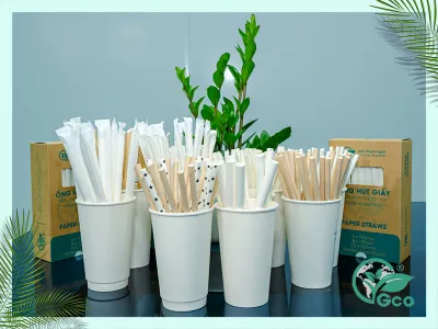 Ống hút giấy GCO đủ size